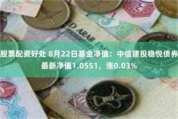 股票配资好处 8月22日基金净值：中信建投稳悦债券最新净值1