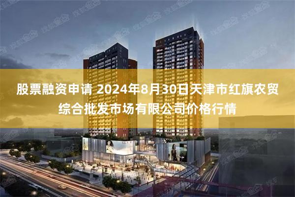 股票融资申请 2024年8月30日天津市红旗农贸综合批发市场